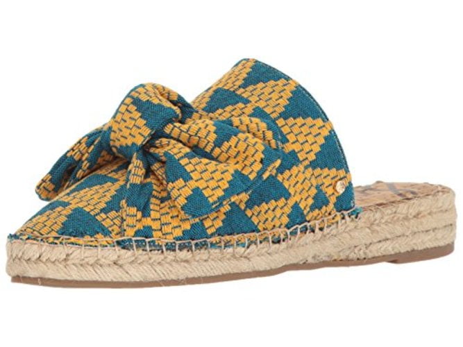 sam edelman lynda bow espadrille mule