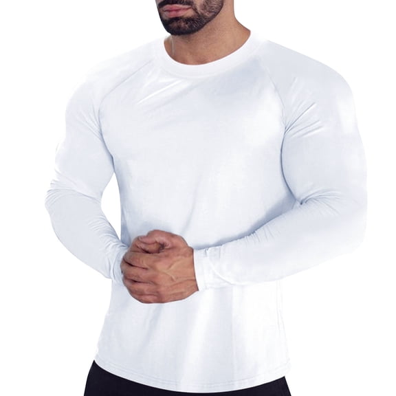 VJATTWR Graphic T-Shirt with Long Sleeve Thermal Sleeves From , Men’S and Big Men’S L