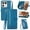 Blue, variant on SYITOOCK Phone Case for Motorola Moto Edge 50 Ultra, Shockproof PU Leather Wallet Case with Card Slots Anti-Scratch Stand Magnetic Flip Zipper Pocket Cover for Motorola Moto Edge 50 Ultra, Blue