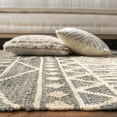thumbnail image 4 of SAFAVIEH Kilim Merton Geometric Area Rug, Charcoal/Natural, 4' x 6', 4 of 9
