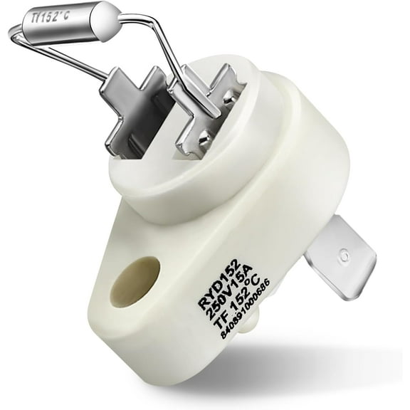 Lsupdaol 1 Pack Thermal Cut Off Fuse 152°C Compatible with Raypak 005899F Zodiac R0012200 Pool Heater Rollout Switch Replacement Kit Swimming Pool Heater Parts Plug Fuse Thermal Fuse Link Accessories