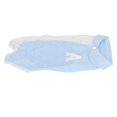 thumbnail image 5 of Cachorro verano fino chaleco camisa malla transpirable hebilla ajustable cuidado del vientre mascota perro ropa azul M, 5 of 5