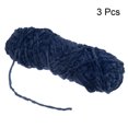 thumbnail image 3 of Unique Bargains Chenille Polyester Navy Blue Yarn, 3 Skeins, 3 of 7