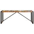 thumbnail image 5 of vidaXL Table à Manger 200x100x75 cm Bois Récupéré Massif, 5 of 5