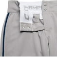 thumbnail image 3 of TOURNAMENT w/Pipe Softball Pant - GREY,NAVY - L, 3 of 8