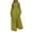 Green, variant on Gytharion Women's Stand Collar Maxi Dresses Long Sleeve Pleated Button Down Dresses Solid Color Loose Dresses