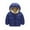Dark Blue, variant on Byoo Baby Puffer Jacket Fleece Lined Zip Up Hoody Padded Down Coat Thick Cozy Outerwear Clothes for Child
