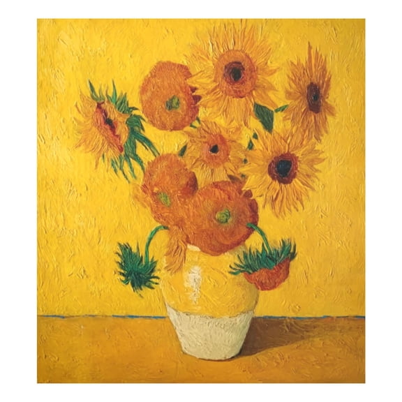 IAUYY Magnetic Decorative -23x26 Inch,Removable DIY Art for Dishwasher Refrigerator and Other Metal Surfaces,Sunflower Vase Painting