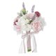 thumbnail image 4 of Ramo de novia de boda Flor de mano nupcial Ramo de lanzamiento romántico Ramo de para el festival de San Valentín Decoración de Rosa Macarena Ramo de novia, 4 of 8