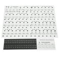 thumbnail image 4 of Sonew Piano Note Self‑Adhesive,Piano Key Paster,Piano Key Sticker Electronic Organ Universal Keys Transparent Notation Paster Decoration, 4 of 8