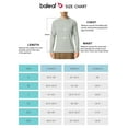 thumbnail image 3 of BALEAF Mens Shirts Long Sleeve Sun Protection T-Shirt UV SPF UPF 50+ Quick Dry Lightweight Fishing Shirts Gray Size M, 3 of 6