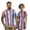 Patriotic Star Print, variant on Aplkyhs Matching Couple Sport Shirts 250th Anniversary Patriotic Quarter Zip Matching Golf Shirts for Couple Lightweight Mens Hawaiian Shirt Moisture Wicking Suitable for Outdoor Sports