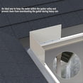 thumbnail image 4 of Roofing Corner Gutter Guards Prevent Rainstorm from Flowing Guards for Outdoor Roof Rain Gutter, 4 of 5
