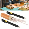 thumbnail image 4 of Fabric Marker, Unique Pushing Design Vanishing Pen Pen Holder Design 2Pcs Pen Holder With Leather Fabric Marker For Home, 4 of 8