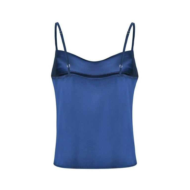トップス Sora bicolor camisole ice blue ANDMARY】Sora bicolor camisole