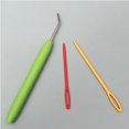 thumbnail image 1 of LEEYNEER18 Pcs DIY Yarn Crochet Crafts Stitching Needles Picks Hook, 1 of 8