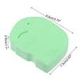 thumbnail image 4 of Unique Bargains 1 Pc Elephant Shape Bath Sponge Body Scrubber Green, 4 of 6
