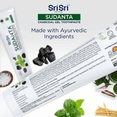 thumbnail image 5 of Sri Sri Tattva Sudanta Charcoal Toothpaste Gel, Fluoride-Free Teeth Whitening, 100g, 5 of 11