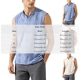 thumbnail image 3 of Lopecy-Sta Men Tank Tops Henley Notch Neck Diamond Cable Hollow Knit Sleeveless Summer Breathable Casual Shirts, 3 of 7