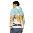 thumbnail image 4 of Vsdgher Cute Dog In Bathtub1 Mens Hoodies Zip Hoodie, Hoodies for Men, Zip-up Hooded Sweatshirt-Medium, 4 of 5