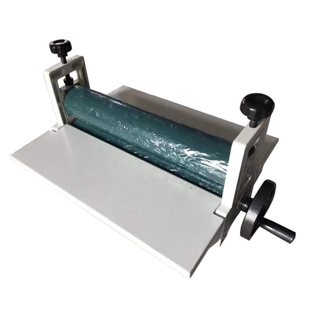 14" manual lamina las alas largas plegables de la laminación de la máquina laminadora del laminador