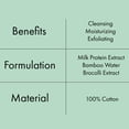 thumbnail image 4 of Almohadillas limpiadoras y exfoliantes LAPCOS Milk Feel (paquete de 10), 4 of 7