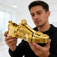 thumbnail image 3 of Honchoes Soccer Cup Golden Boot Building Set Compatible with Lego Championship Trophy Model Kit for Adults Boys 573 Pcs, 3 of 3