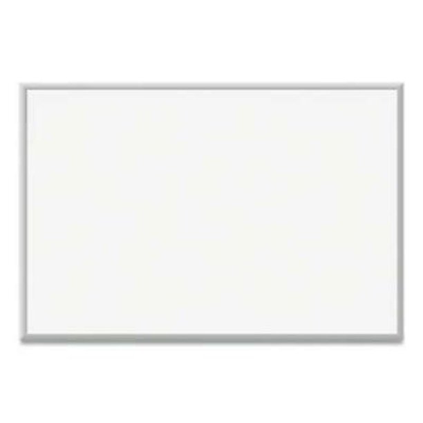 U Brands Dry Erase Board with Aluminum Frame, 48 x 36, White