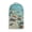 Starfish and Seashell Pattern, variant on HELLHERO Handle Food Processor Cover There is only one dust cover Polyester for Kitchen Counter, Colorful Striped Pattern