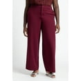 thumbnail image 4 of ELOQUII Women's Plus Size Tall The Ultimate Stretch Wide Leg Pant, 4 of 6