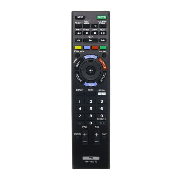 Télécommande de Remplacement pour Téléviseur Sony XBR65X850B