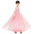 thumbnail image 2 of Ekidsbridal Girl Pageant Flower Girl Dress - V-Back with Puffy Tulle Sleeves 249-A (Size: 2-10), 2 of 6