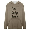 thumbnail image 6 of SIYUDAN Women's Sweatshirts Hoodies Long Sleeve Women Pullover Oversized Sweatshirt for WomenDark Gray Hooded Sweatshirt Fall Clothes Preppy Teen Clothes, 6 of 8