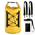 thumbnail image 1 of 15L Waterproof Dry Bag with Phone Case Bag Roll Top Dry Sack For Kayaking Boating Fishing Surfing Swimming Rafting, 1 of 8
