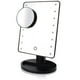 thumbnail image 1 of Espejo de maquillaje con luz blanca, espejo de maquillaje LED con aumento de 10X, espejo LED, recargable por USB y batería, espejo de maquillaje giratorio de 180°, espejo de aumento iluminado para maq, 1 of 5