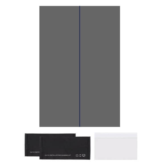 Uxcell Polarized Film 11.8x7.9" Adhesive Sheets Linear Filter with Cleaning Kit for LCD Screen Repair Education 90 Degree