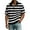 #_001Black, variant on Short Sleeve Mens Tops Summer Quarter Zip Lapel Dressy Tee Shirts Casual Vacation Loose Fit Blouses Cozy Striped Print Clothing Outfits Royal Blue S