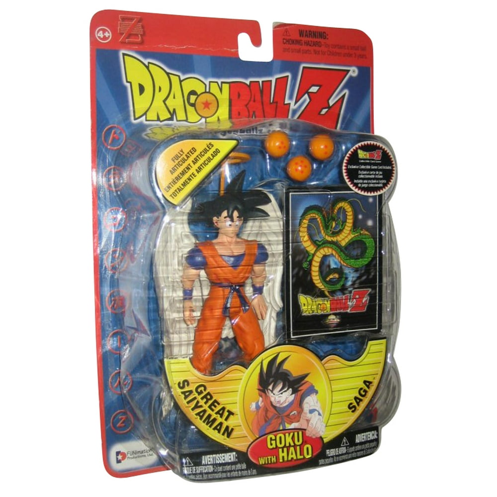 Dragon Ball Z Great Saiyaman Saga Goku with Halo Series 8 Irwin Toys