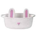 thumbnail image 2 of Decoraciones de Pascua, regalos de Pascua, cesta de conejito de Pascua, cesta de almacenamiento de huevos, cesta de almacenamiento para niños, cesta de juguetes, aperitivos, artículos diversos, cesta, 2 of 6