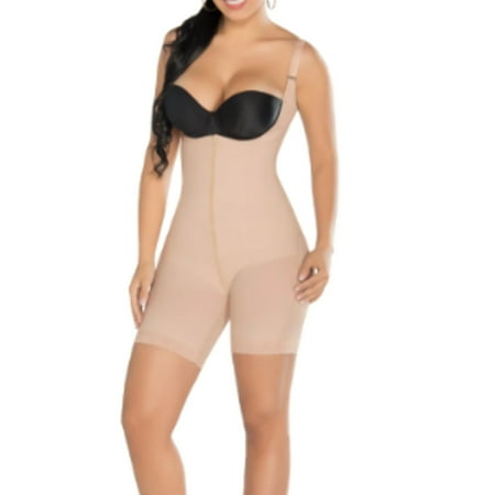 

Womens COLMBIAN shapewear one piece girdle short leg