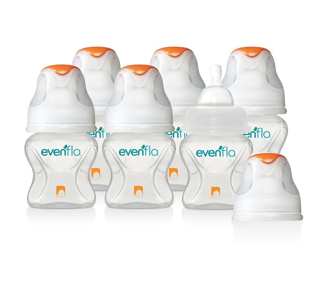 Evenflo Advanced Wide Mouth Baby Bottle 5 Ounce 6 Count Walmart