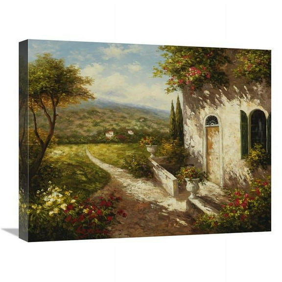 Global Gallery GCS-132592-2024-142 20 x 24 in. Traccia Del Prato Art Print - Lazzara