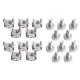 thumbnail image 2 of 10 juegos de tornillos M6 16pcs mm y tuercas enjauladas para gabinetes de estantería de servidores Tornillo de montaje, 2 of 9