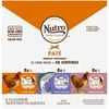 Nutro Grain Free Natural Wet Cat Food Paté Chicken Recipe, Salmon & Tuna Recipe, And Chicken & Liver Recipe Variety Pack, (24) 2.64 Oz. Perfect Portions Twin-Pack Trays