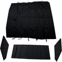 PUI 68XH100BN Standard Vinyl Headliners, Black, Fits 1968-72 Nova