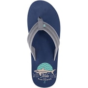 Rugged Shark Men's Shark Week Flip Flops