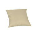thumbnail image 2 of None. Sunbrella 16-inch Square Solid Outdoor Throw Pillow Spectrum Sand, 2 of 5