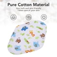 thumbnail image 3 of Cloth Sanitary Pads, 5 Pieces Reusable Menstrual Pad 18x25cm M Size  Breathability  for Daily Use B18, 3 of 7