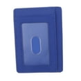 thumbnail image 1 of Funda de cuero PU para identificación, de viaje, portas, 11,5 cm x 8,2 cm x 0,2 cm , Azul Soledad Travel Pass Holder, 1 of 10