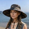 thumbnail image 4 of Mens Sun Hats with Uv Protection Sun Solar Fan Hat Lightweight Sun Cap, 4 of 6